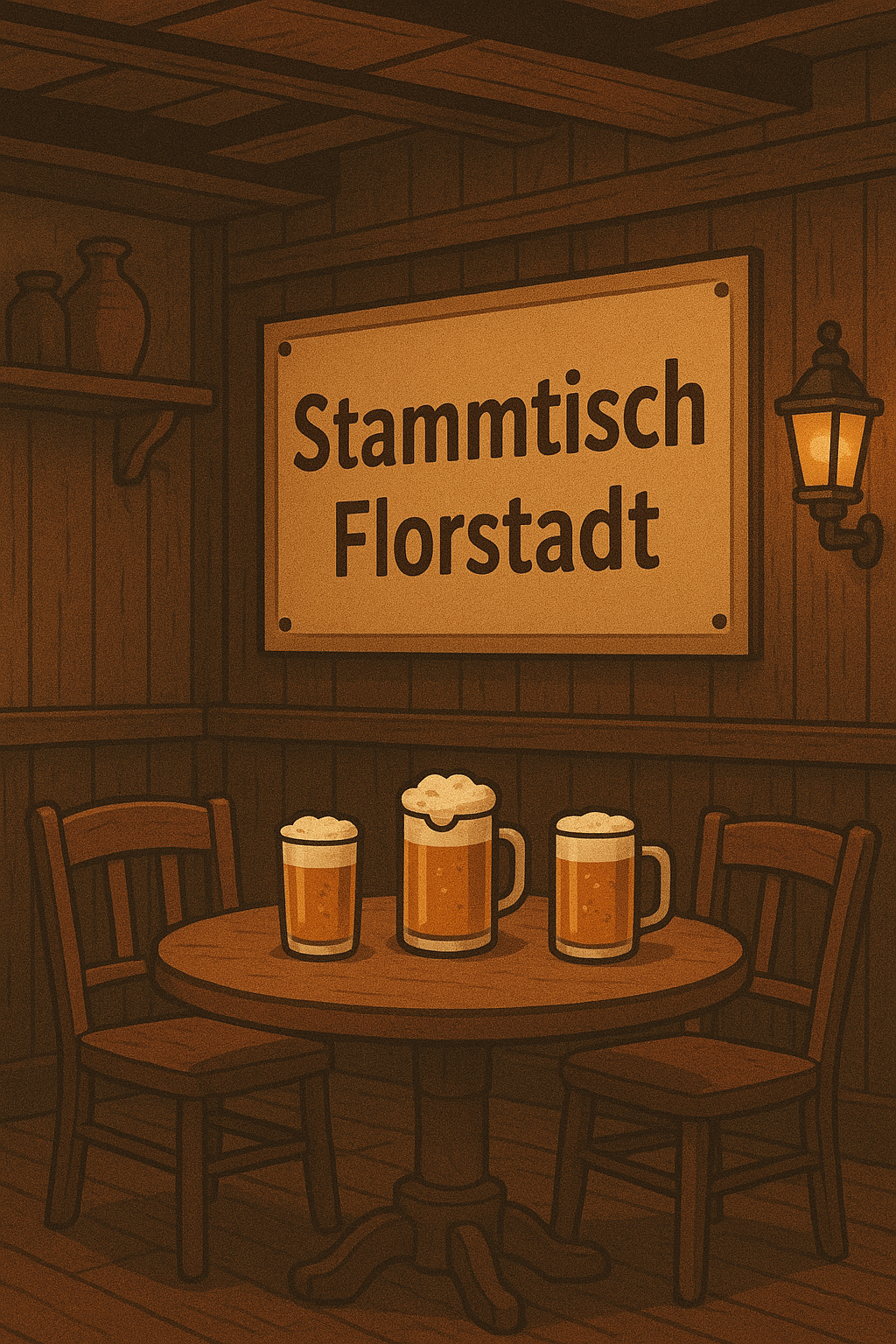 Stammtisch Florstadt<br>Frank Schmidt und Andreas Werner<br>